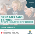 Bénévoles 50+ - S'engager sans s'épuiser : mieux se connaître pour mieux donner